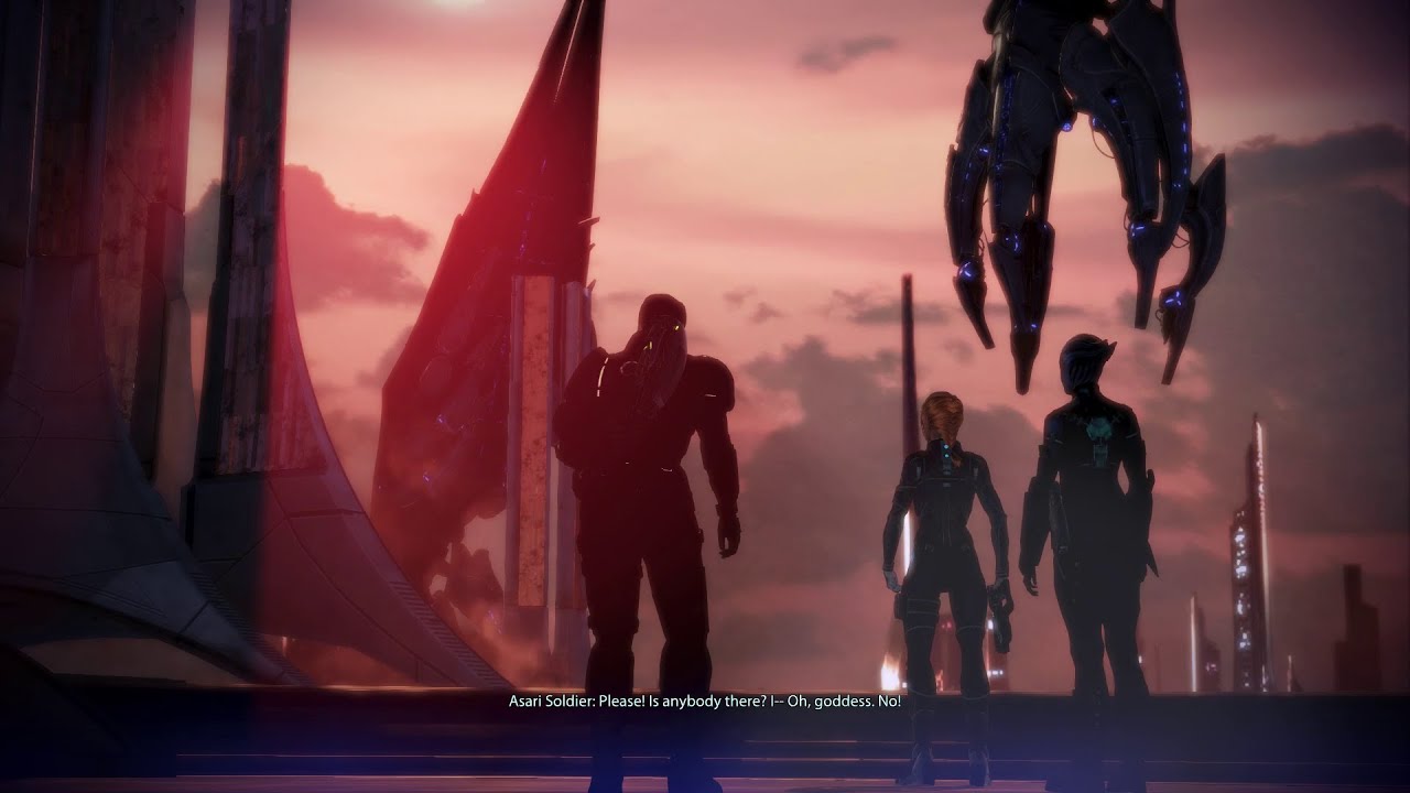 Mass Effect 3 (15.2) Friggin Kai Leng and the fall of Thessia (Olivia Shepard)