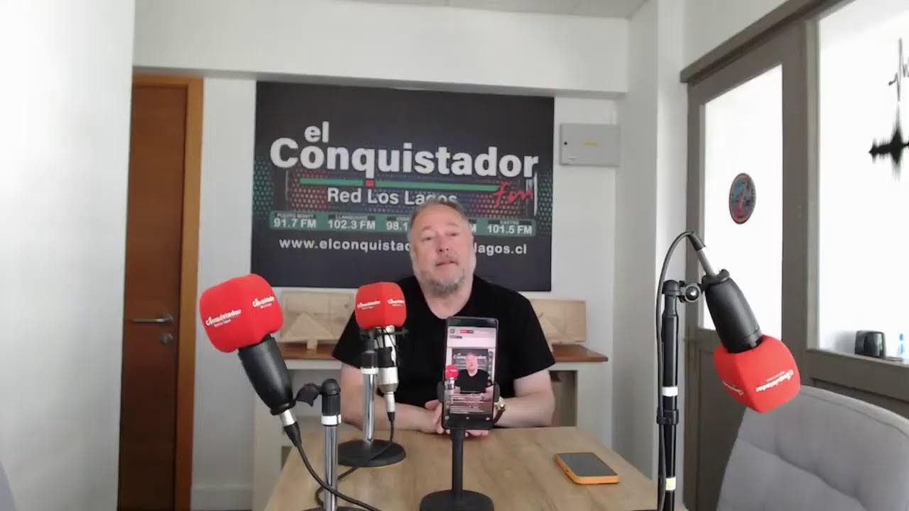 LIVE PEDRO POOL, BAJO LA LUPA RADIO, DESDE RADIO EL CONQUISTADOR DE OSORNO.