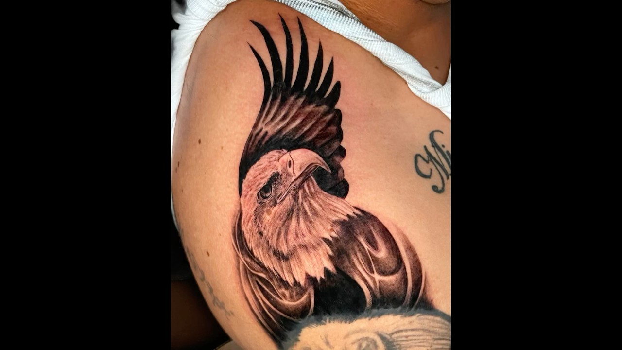 🦅 #tattootimelapse #tattoo