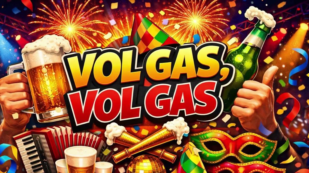 Zet &ldquo;Vol Gas, Vol Gas - DNTA&rdquo; De Carnavalskraker 2026! 🎉🍺🥳