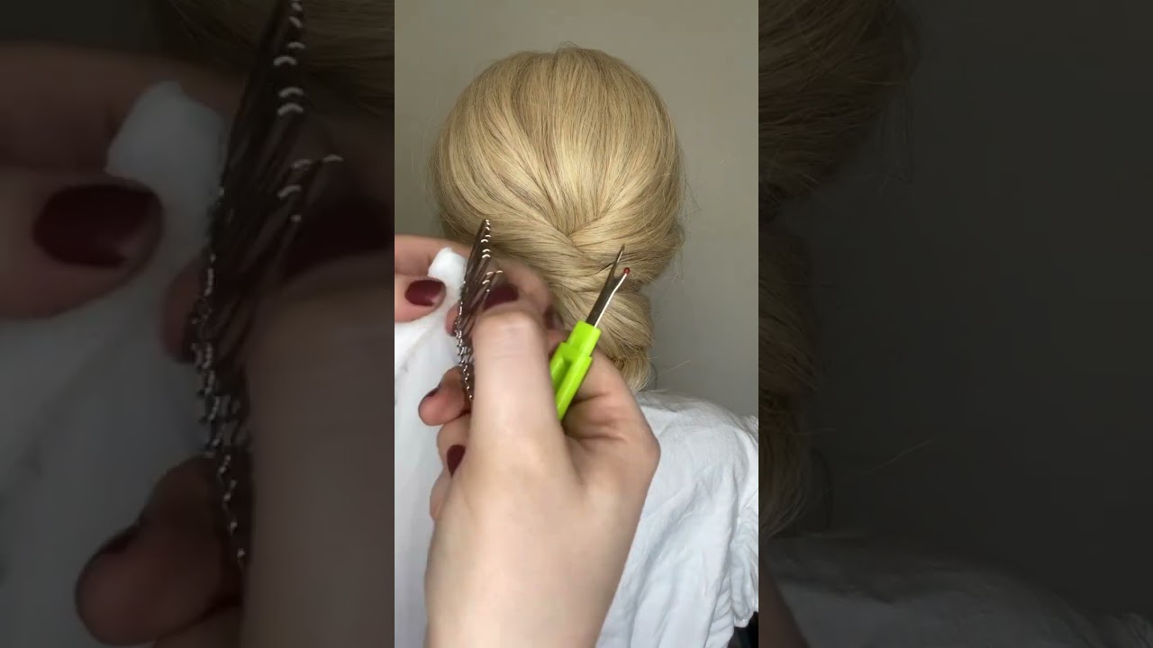 Veil trick! 👰🏻&zwj;♀️ #hairhack #hairtip #hairtrick #hairtipsandtricks #bridalveil #weddingveil #brida