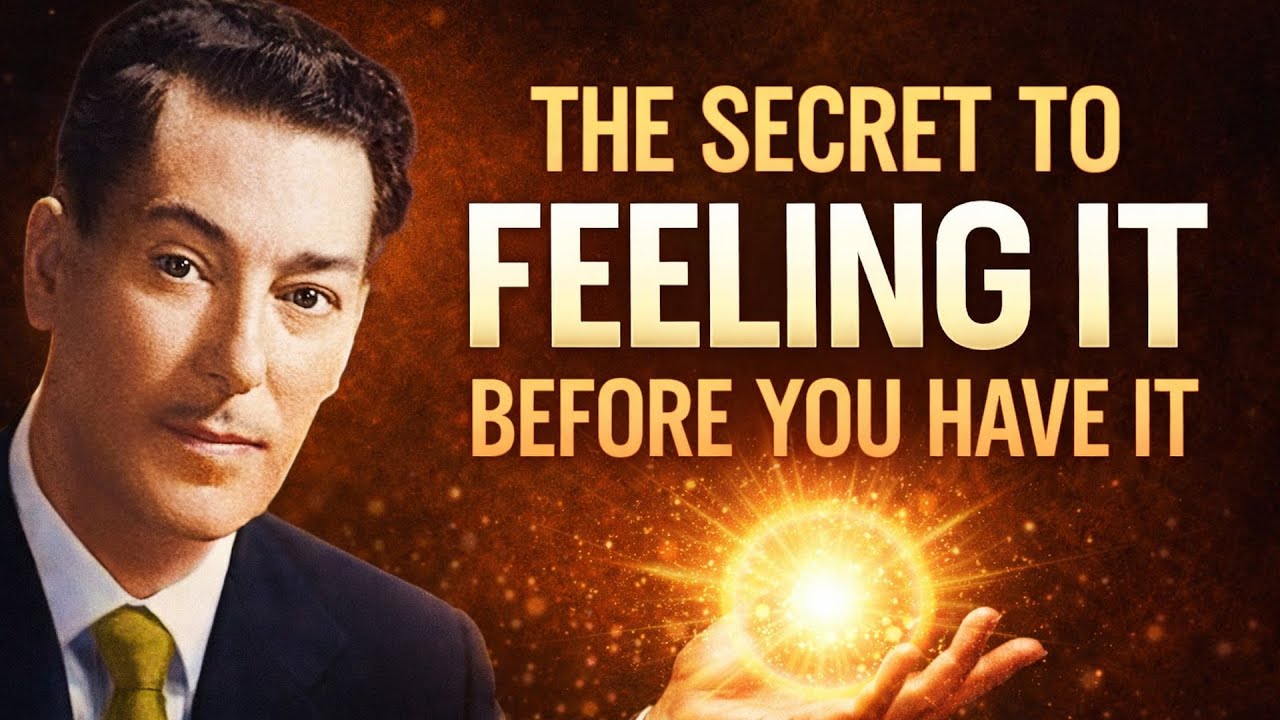 The SECRET to Feeling it BEFORE You Have it! - Neville Goddard