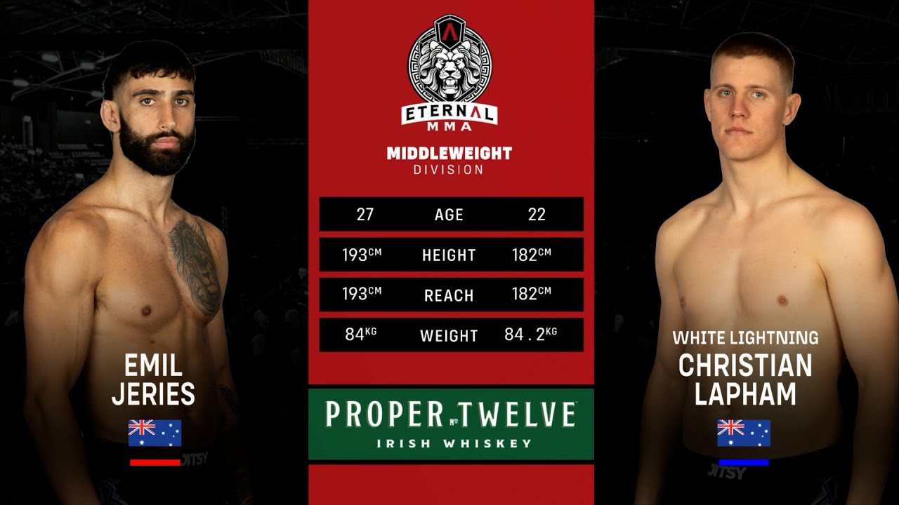 Eternal MMA 92: Emil Jeries VS Christian Lapham | FULL FIGHT