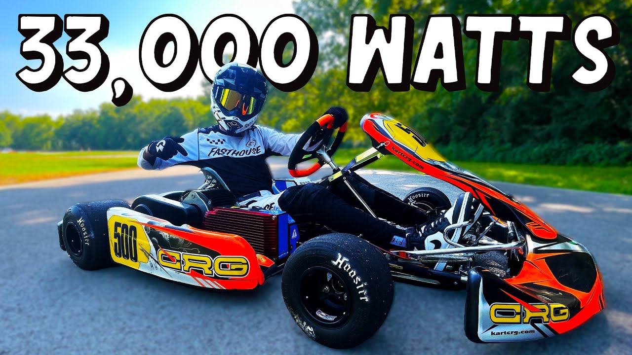 Testing the Worlds Most Powerful GoKart ⚡️