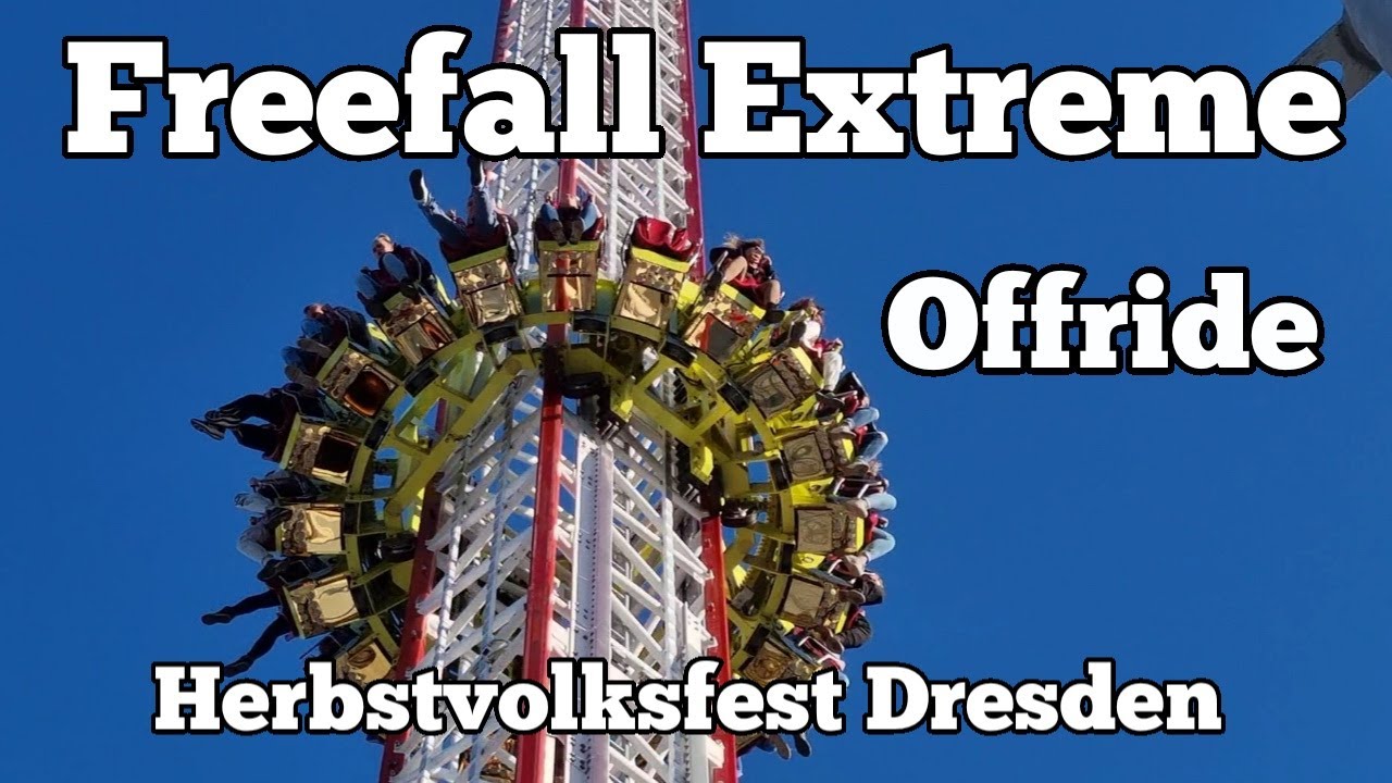 Freefall Extreme - Boos - Offride | Herbstvolksfest Dresden 2021