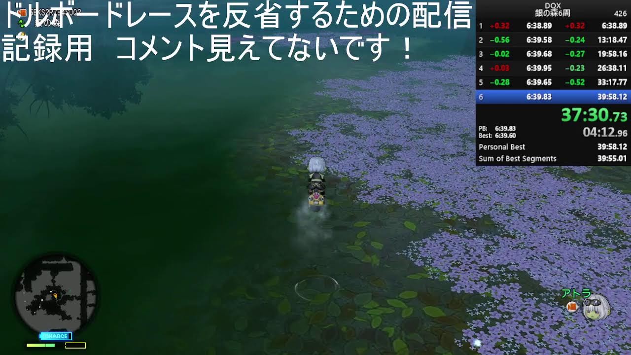 ドルボレースを反省するための配信