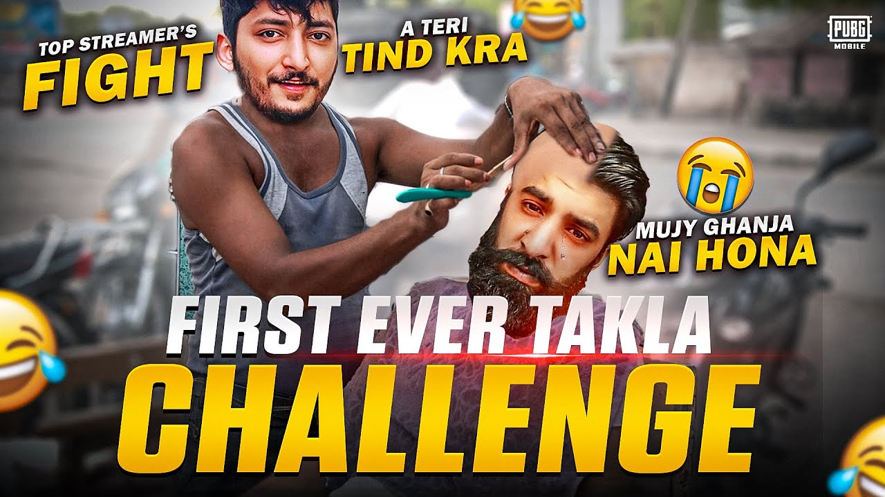 First Ever Takla Challenge In Pubg | Top Streamers Fight | Pubg Mobile | How Brand