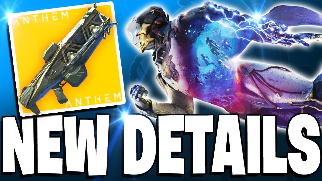 Anthem New Details - Trading, Crafting, End Game Loot, In-Game Currency, Upgrades, DLC & Lore