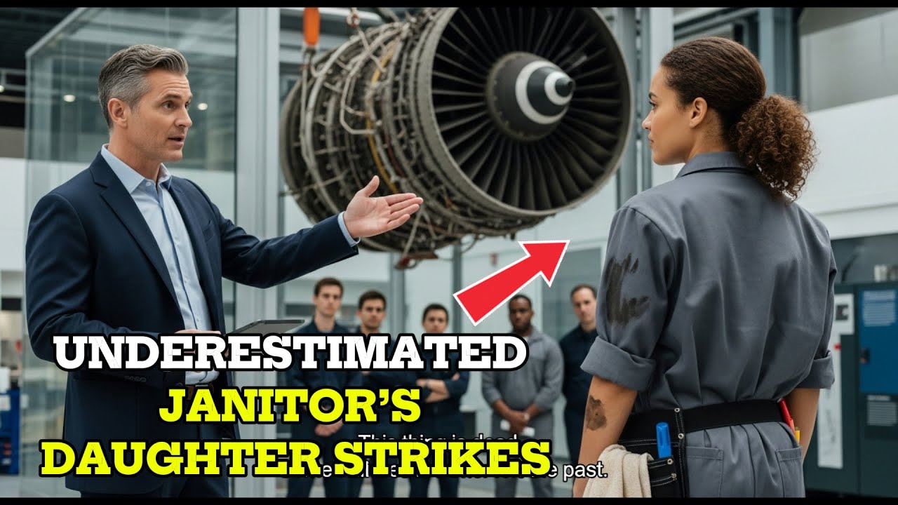Engineers Say ‘It’s Hopeless’ — The Black Janitor’s Daughter Revives an Engine Dead for 15 Years