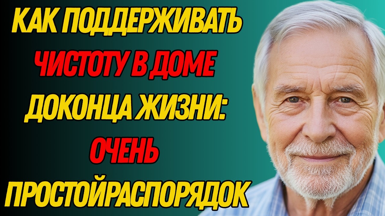 5 Ежедневных Привычек Уборки, Которые Сохраняют Дом Чистым И Спокойным После 60