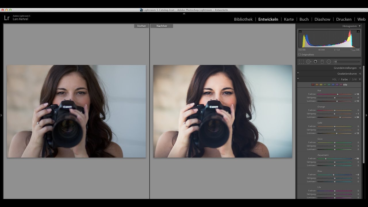 LaKe Lightroom Tutorials - Session 16 - Korrekturpinsel