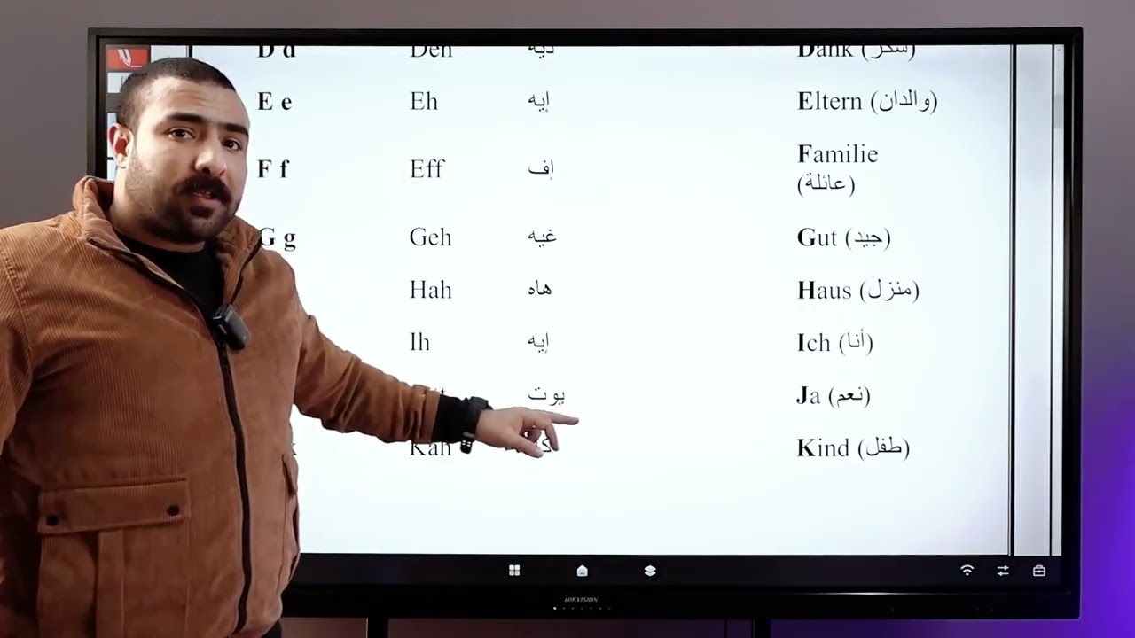 06-تعلم الألمانية من الصفر | الأبجدية الألمانية والحروف ونطقها الصحيح (Das Alphabet) 🇩🇪✨