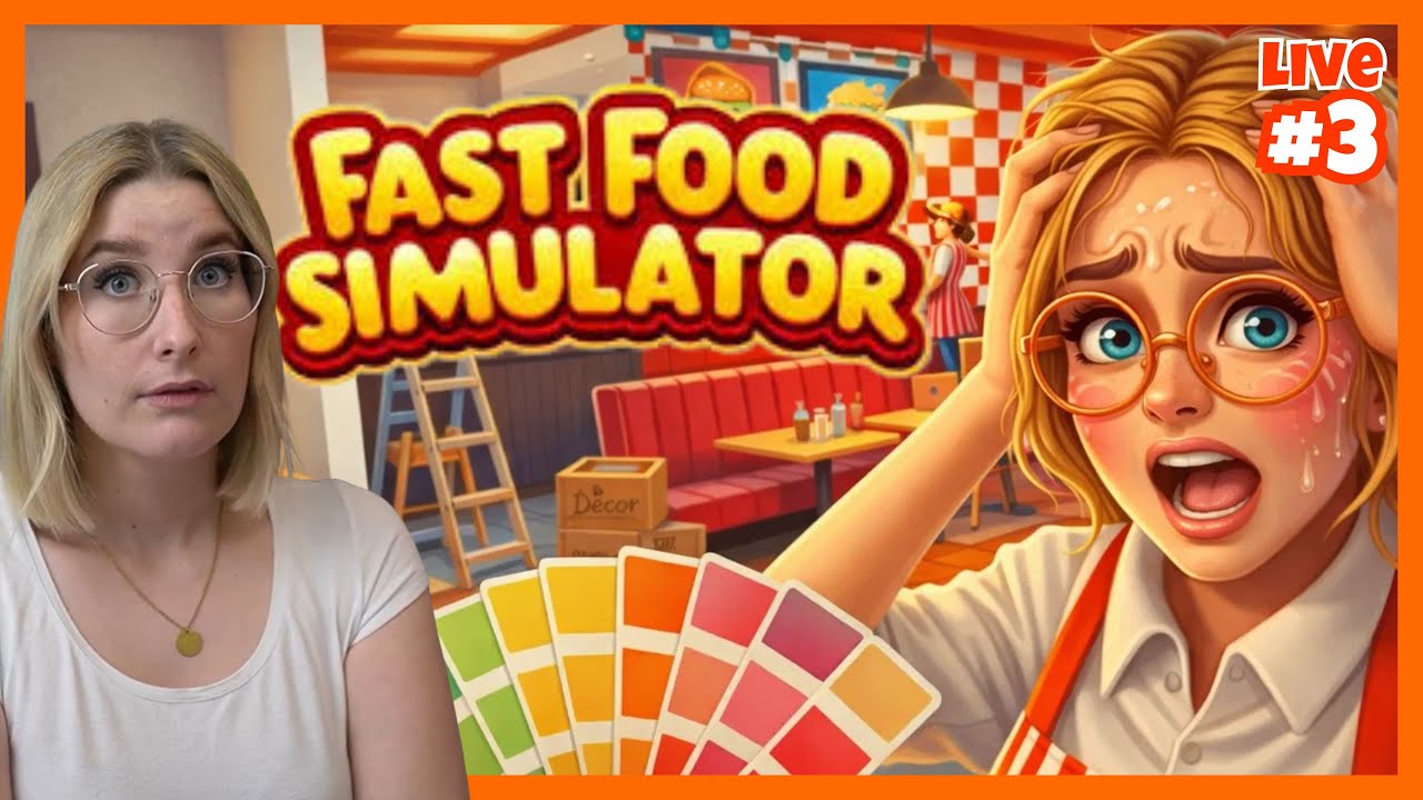 Ich versinke im Chaos, also dekorieren wir um | 🍔Fast Food Simulator | Stream 29.01.26 | Insanedra