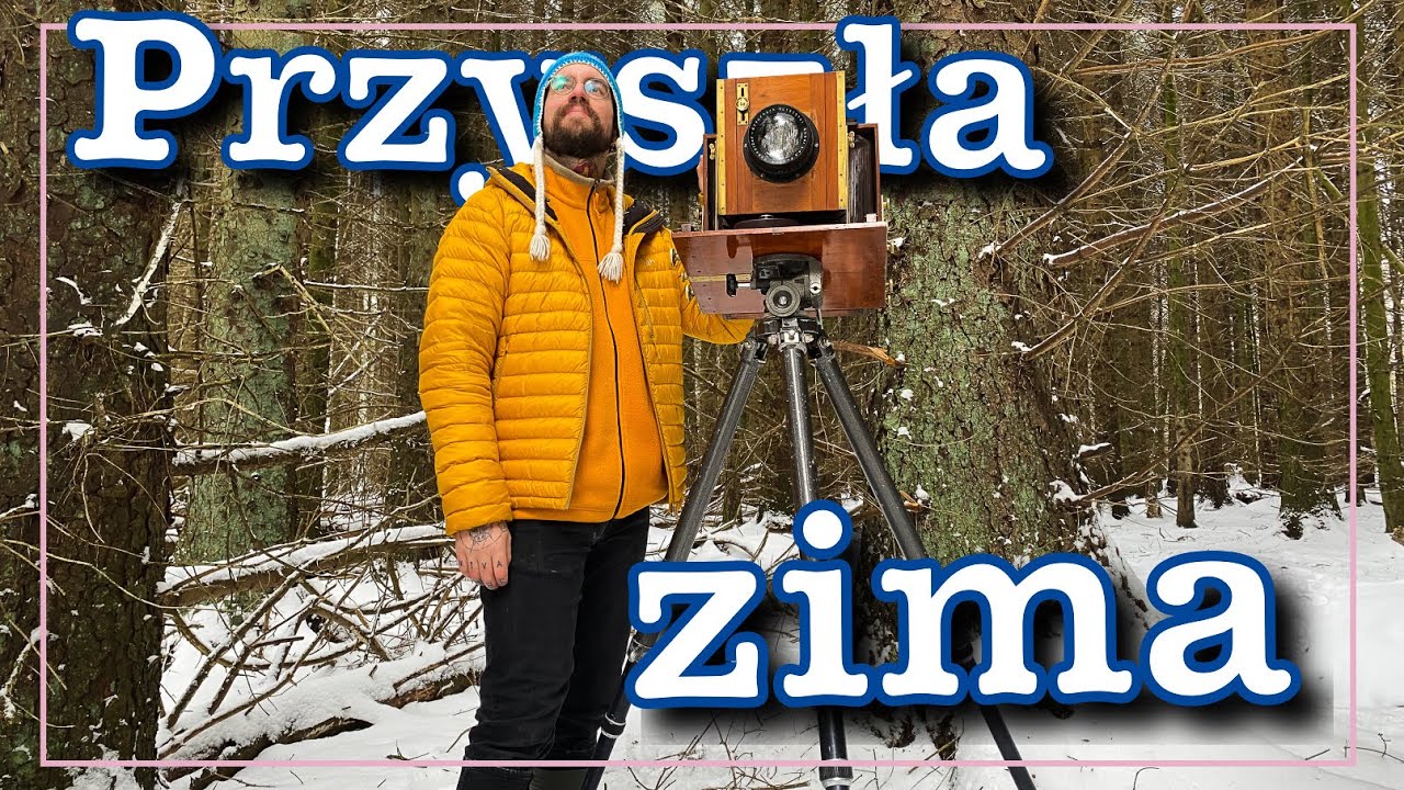 O fotografii analogowej w zimie, wielkim formacie i zmianie planów