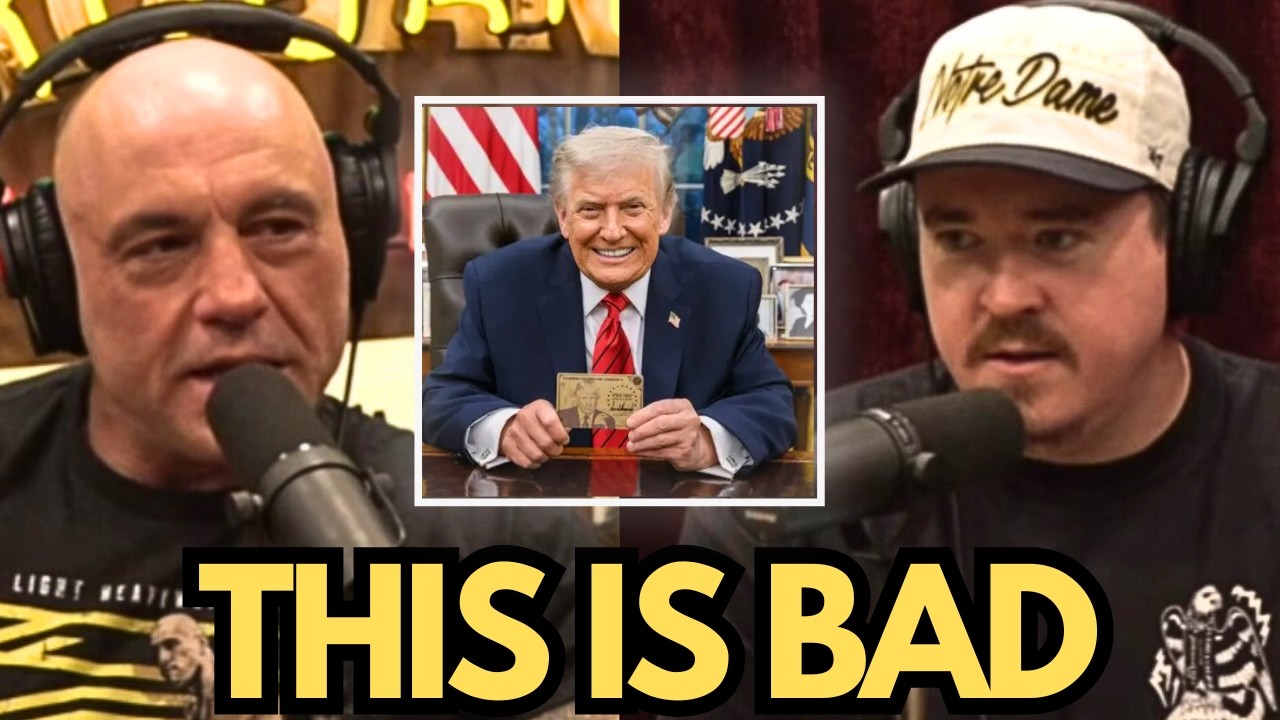 Joe Rogan & Shane Gillis GO OFF on Trump For DISRESPECTFUL Biden Plaque!
