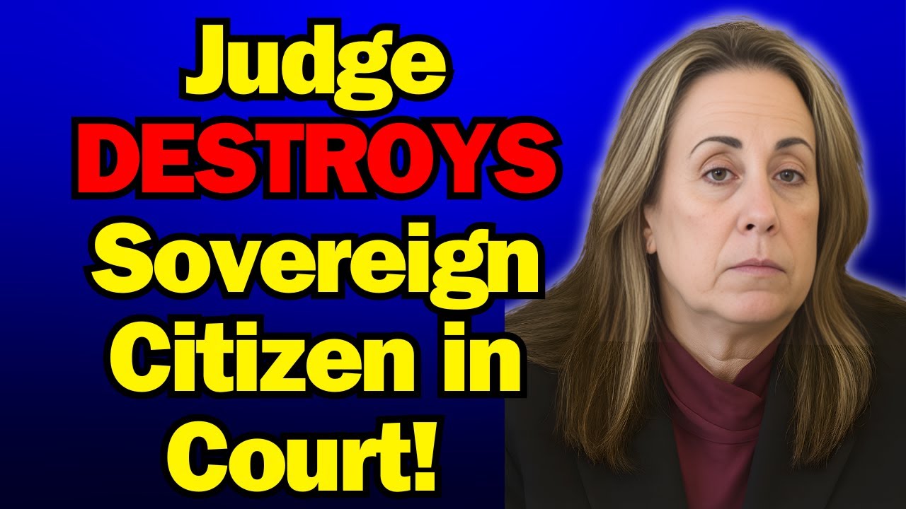 Judge DESTROYS Sovereign Citizen Pretending To Be a Lawyer!