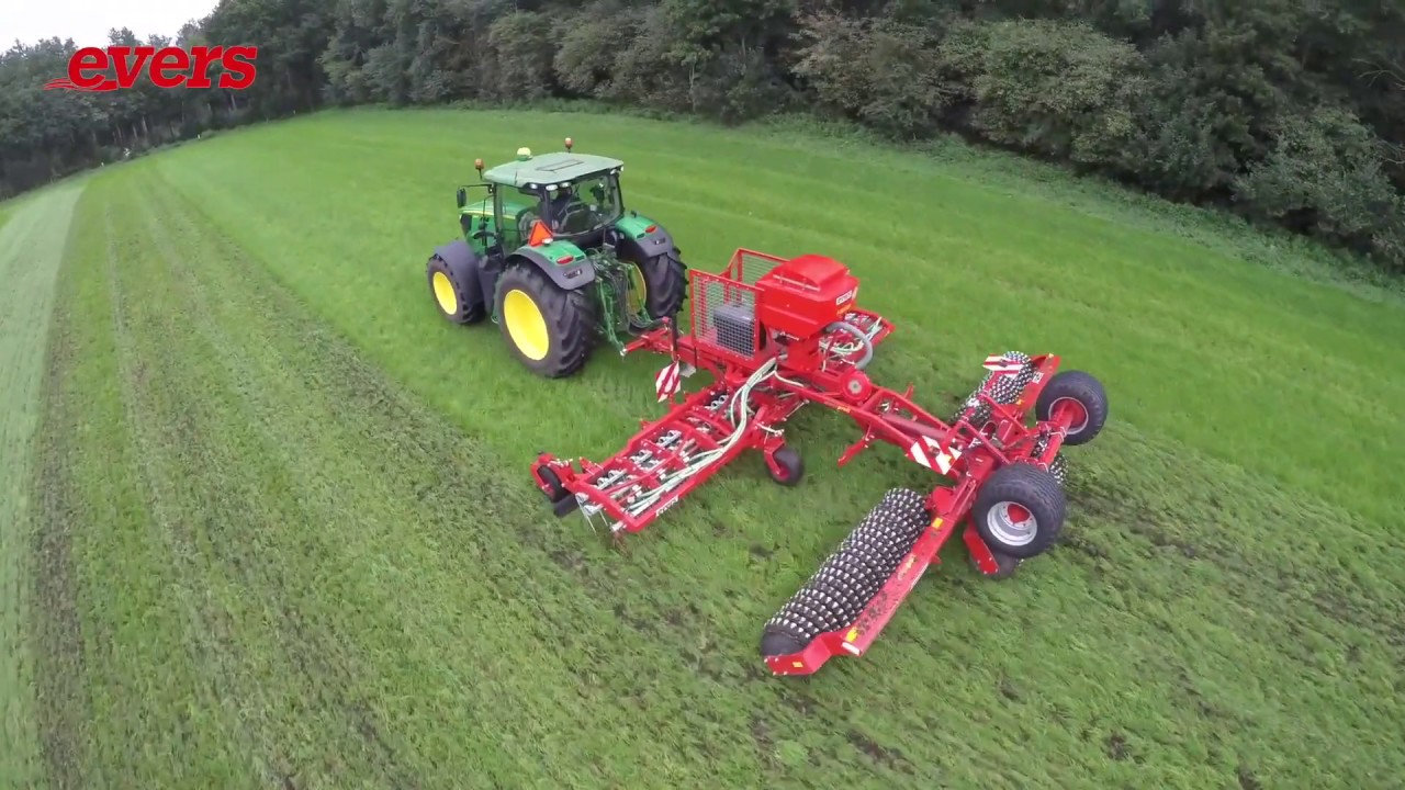 Evers graslandmachines voor graslandverzorging