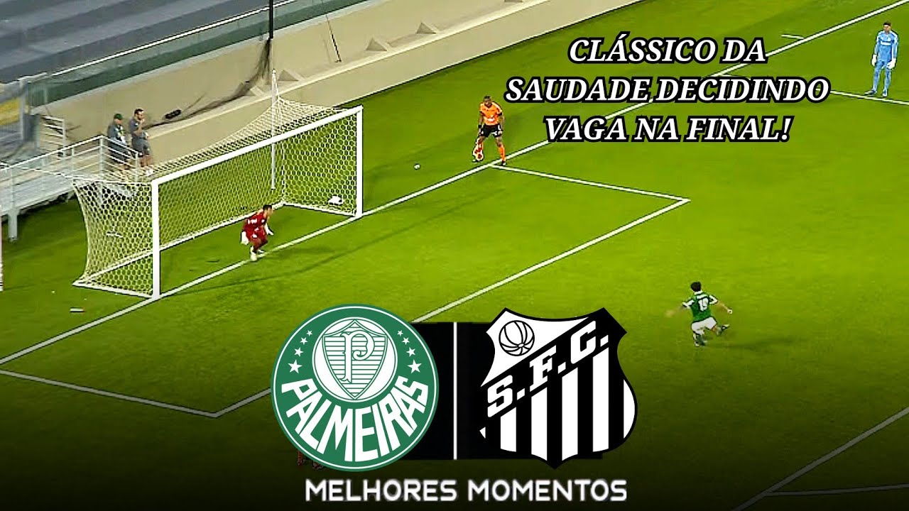 Palmeiras x Santos | Penâltis, Gols e Melhores Momentos | Semifinal Paulistão Sub-20 2025