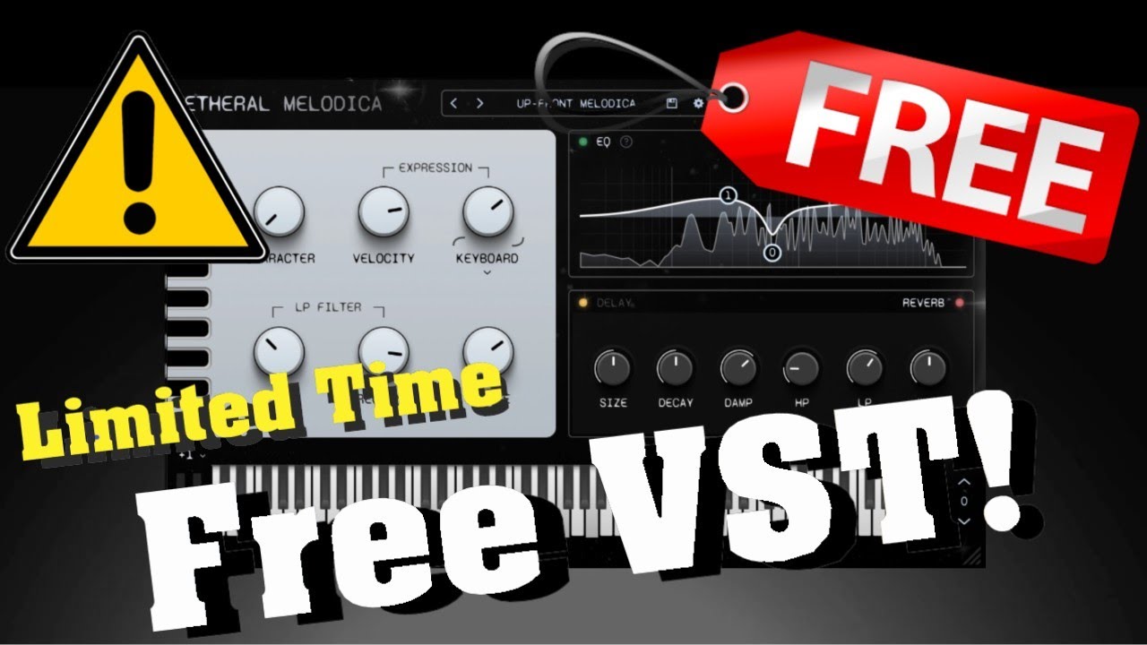 【New & Limited Time Free!】Awesome! Free Melodica VST Plugin! Etheral Melodica, SoundFingers