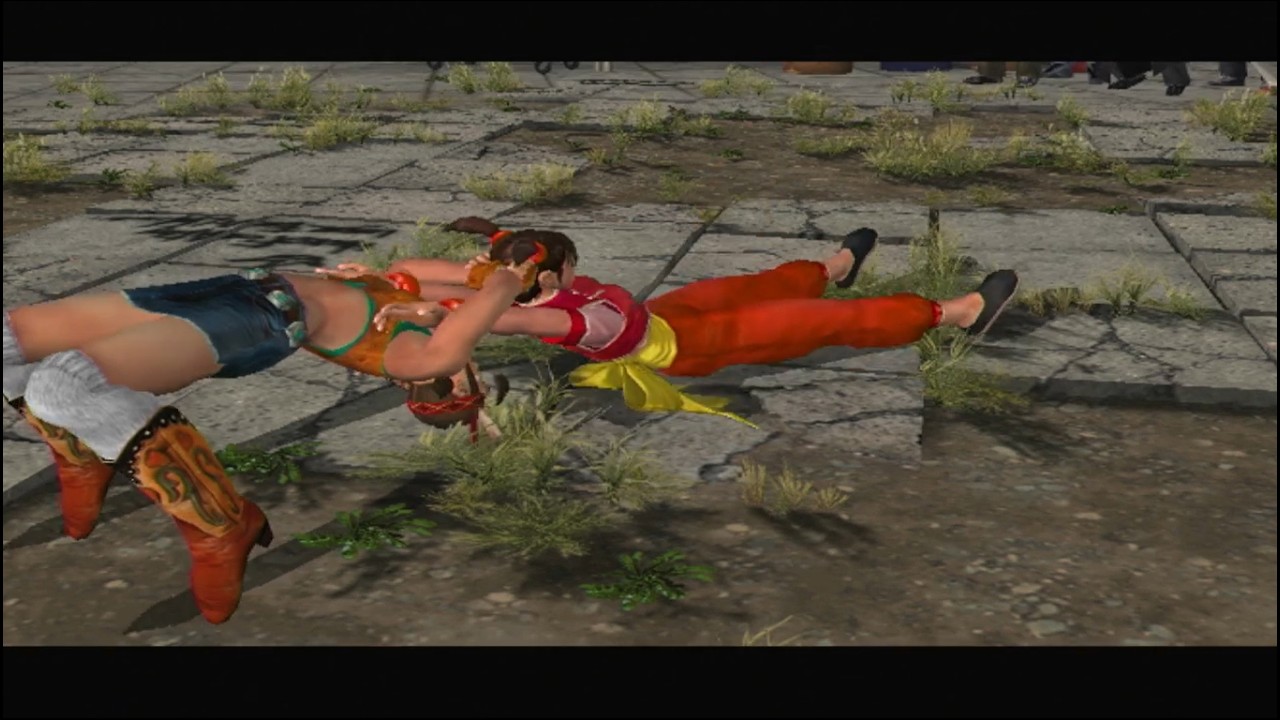 Tekken tag tournament HD (PS3) julia (3P outfit) & angel (arcade) (1 round)