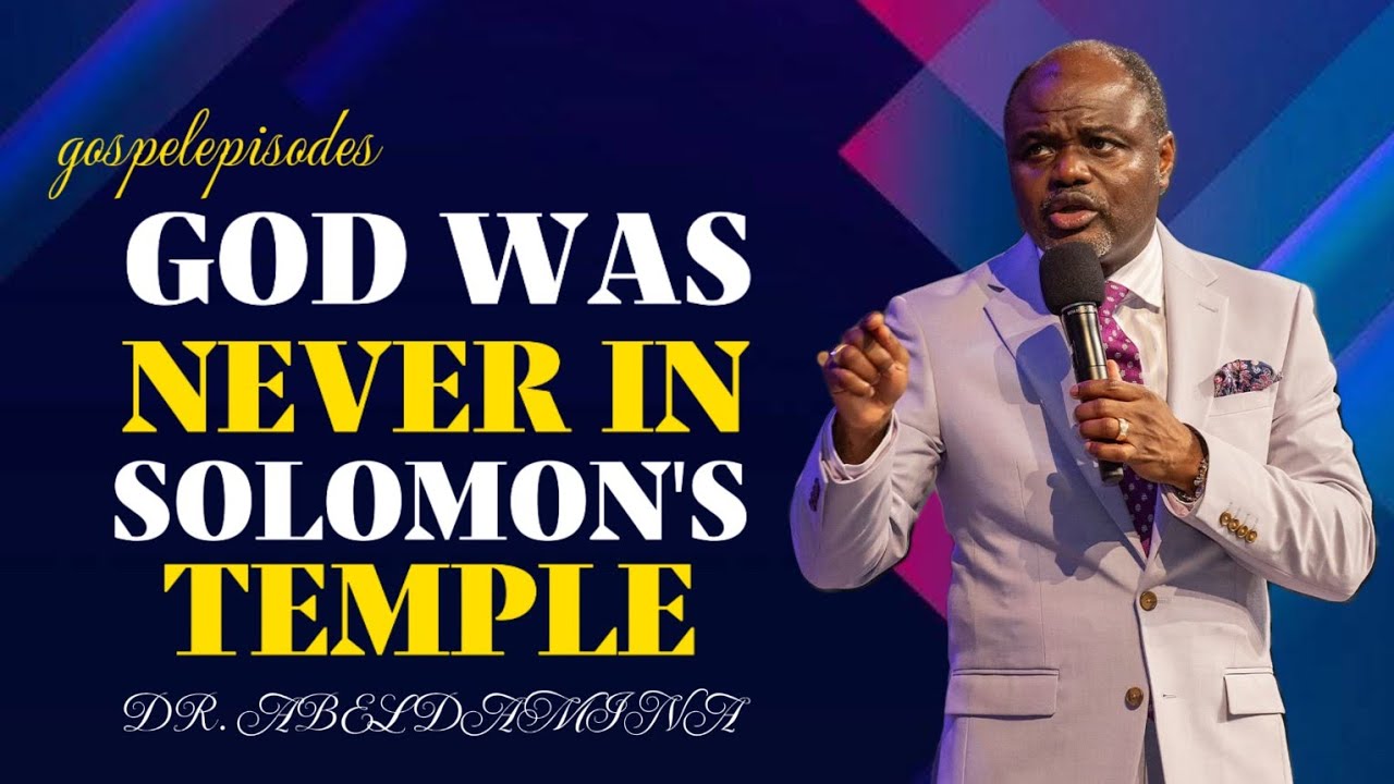 GOD CANNOT LIVE IN TEMPLES BUILT BY MEN - DR ABEL DAMINA #drabeldamina #bible #seekingthetruth
