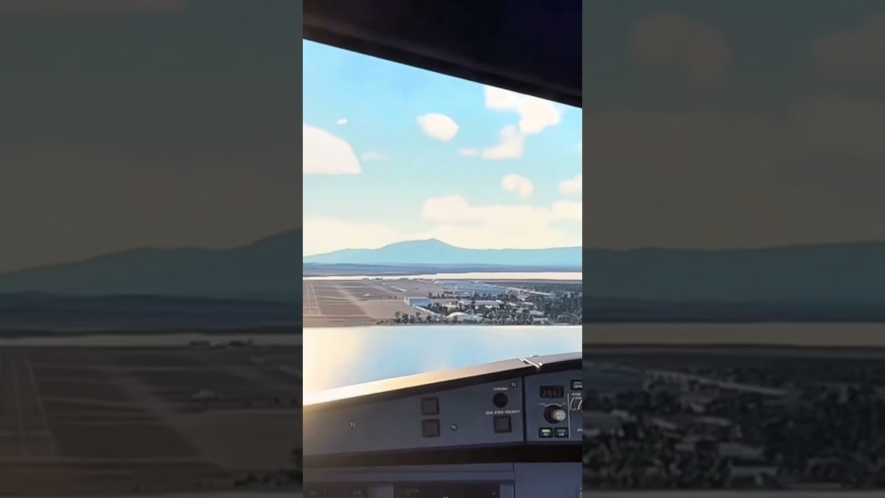 Landing in Brazil rate it out of 10 #plane #landing #aviation #brazil