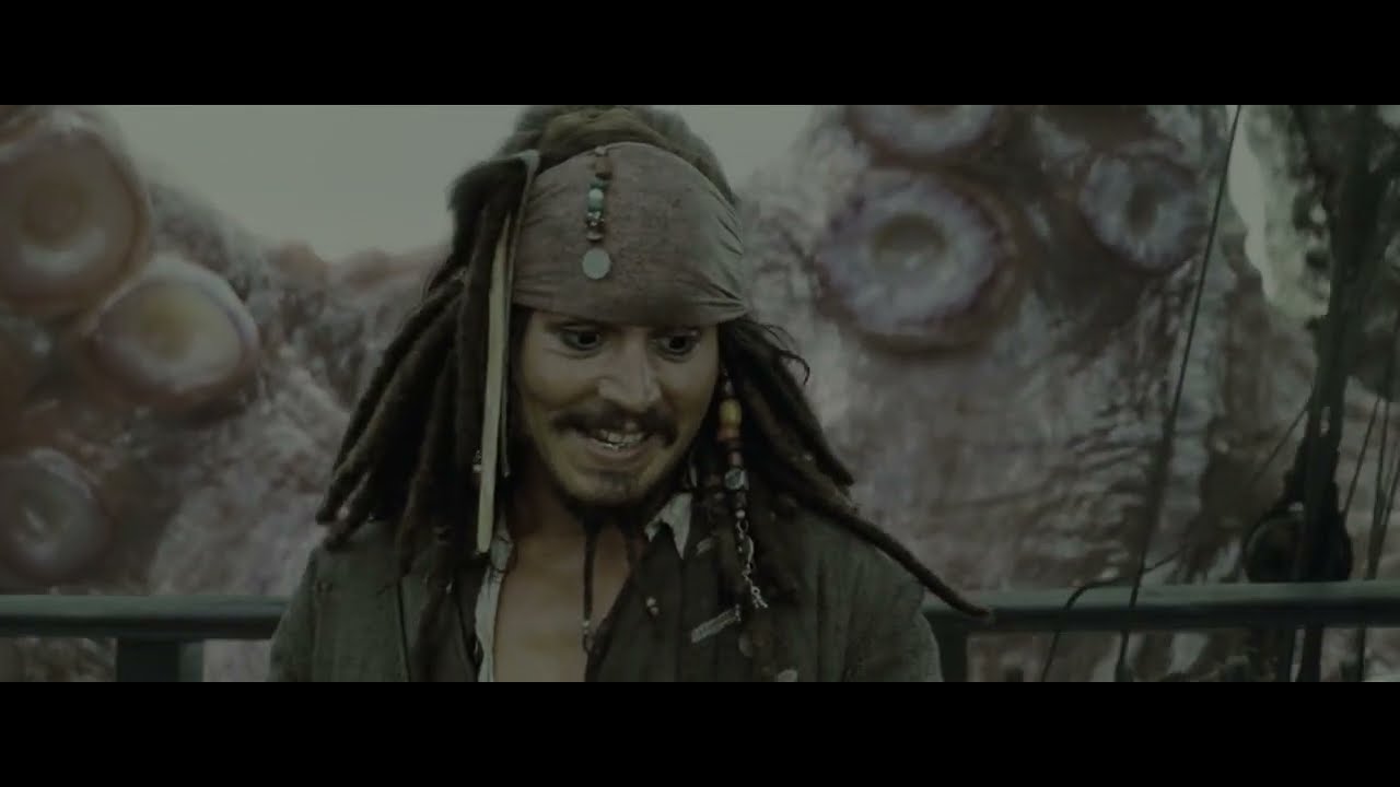 Pir&aacute;ti z Karibiku: Truhla mrtv&eacute;ho muže - klip (13/14) - Jack vs Kraken