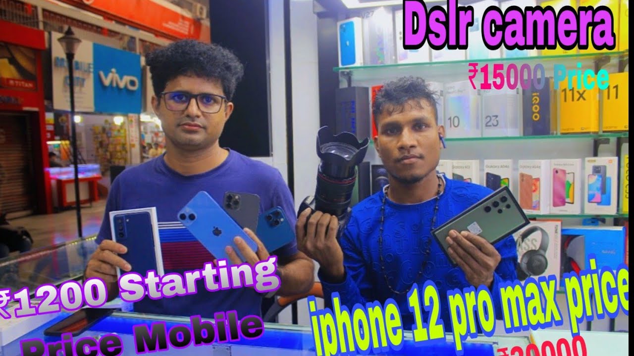 Second Hand  Dslr iphone12 Loptop Mobile Shop Menaka in Kerala   Mohesh Bhai New Video 2023