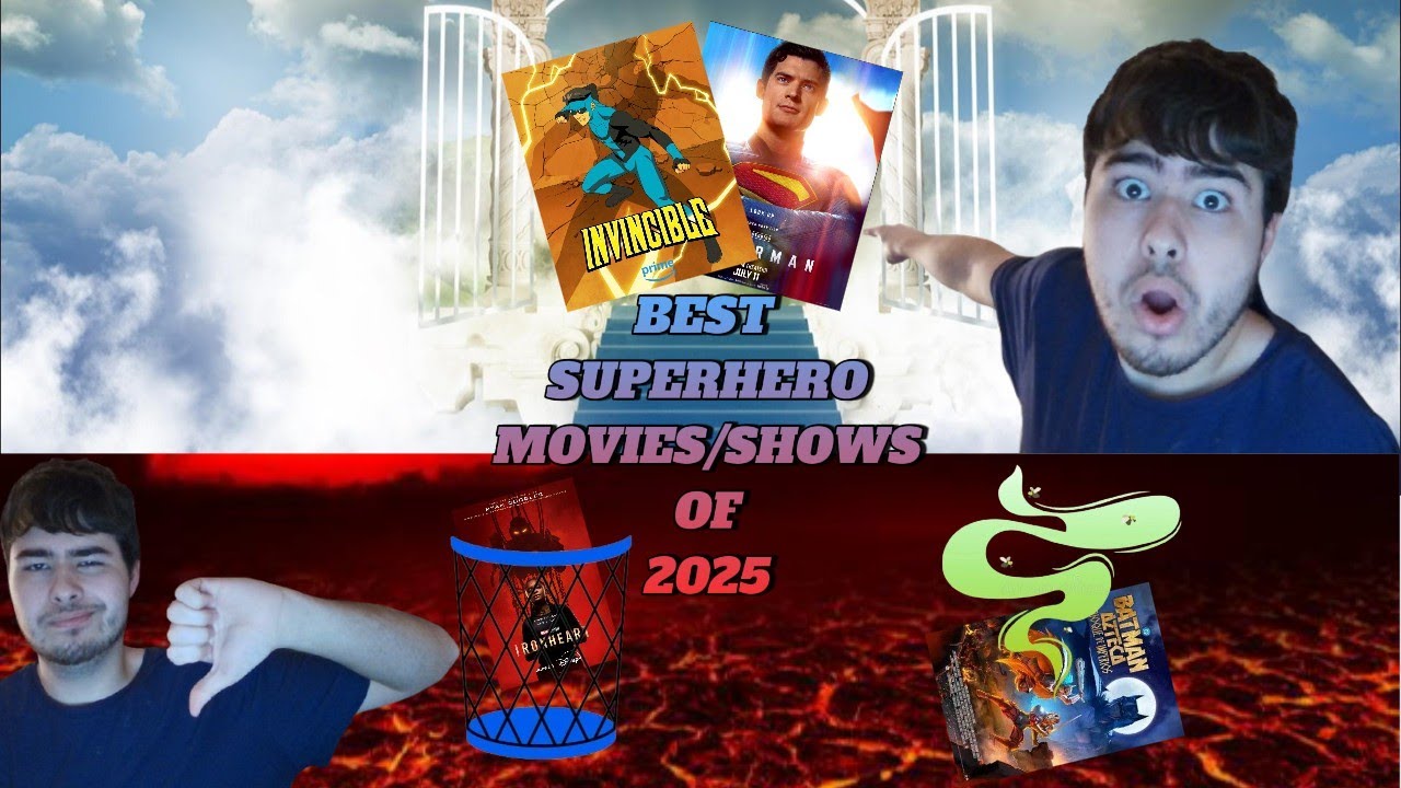 Ranking EVERY Superhero Movies and Shows of 2025!!!