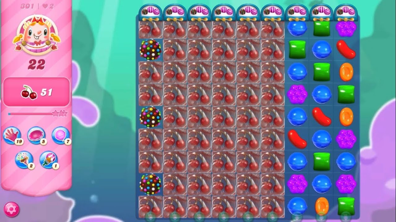 Candy Crush Saga Level 301 (NO BOOSTERS)