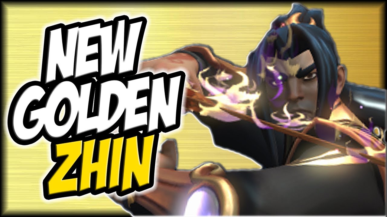 Zhin has that  golden Bling Bling now + My favorite Zhin Loadout - Paladins Champions of the Realm