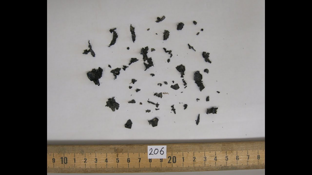 Soil sampling to assess biodegradable mulch fragments in the field