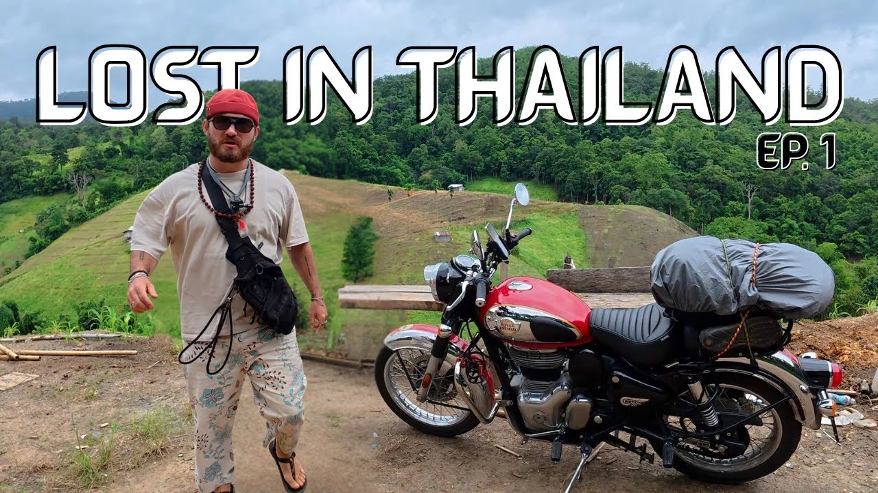 Searching for Hilltribes in Northern Thailand🇹🇭 - EP1 Mae Hong Son🏍️