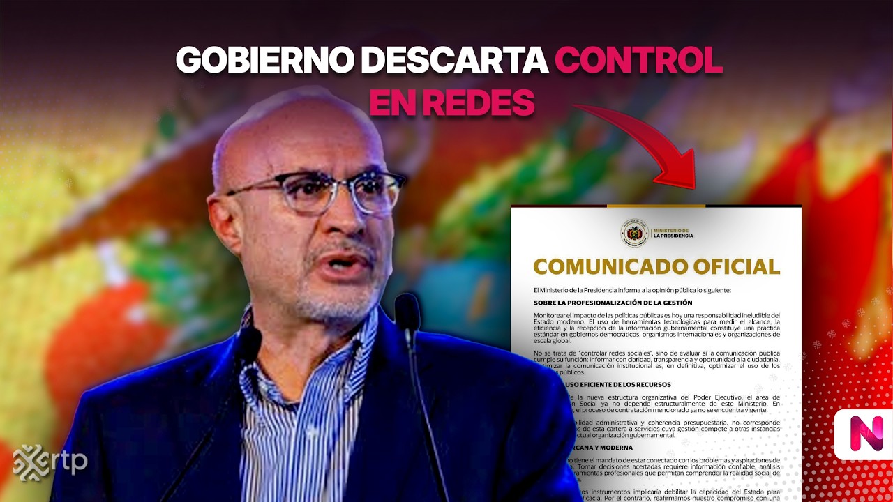 Gobierno descarta control en redes | Noticiero Popular | 24-02-2026