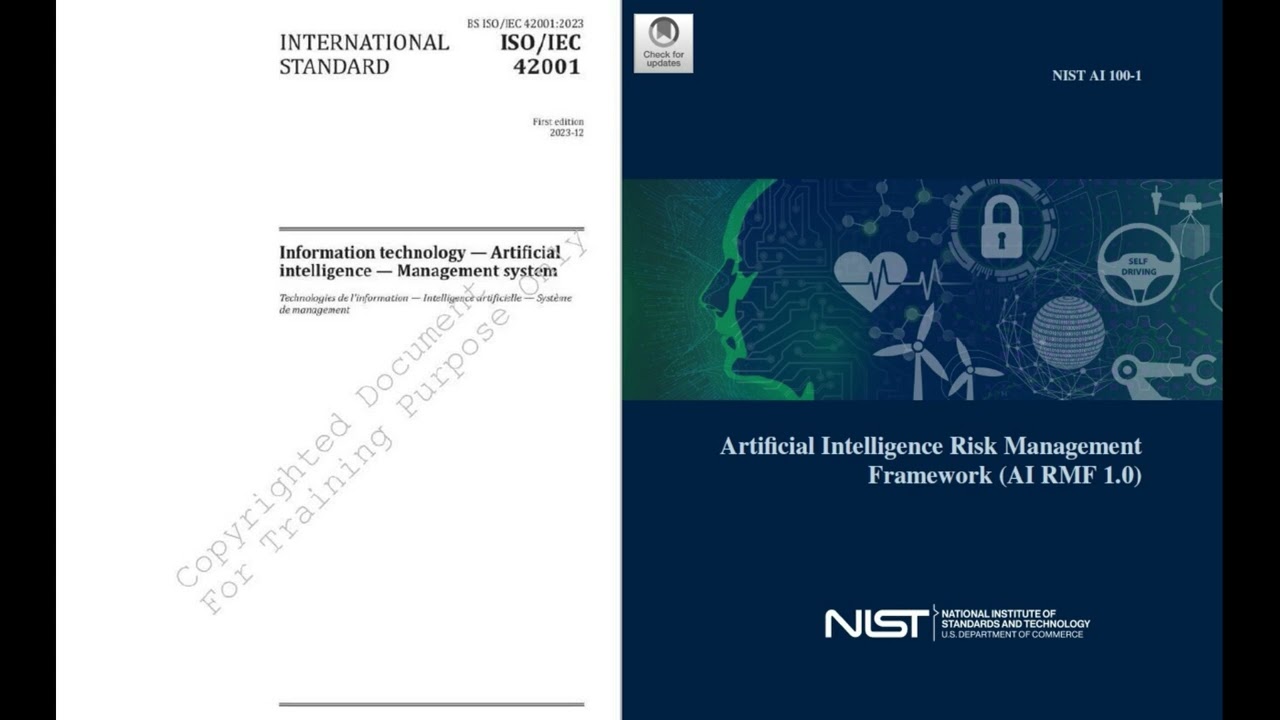 #ISO42001 vs #NIST #AIRMF #fran&ccedil;ais