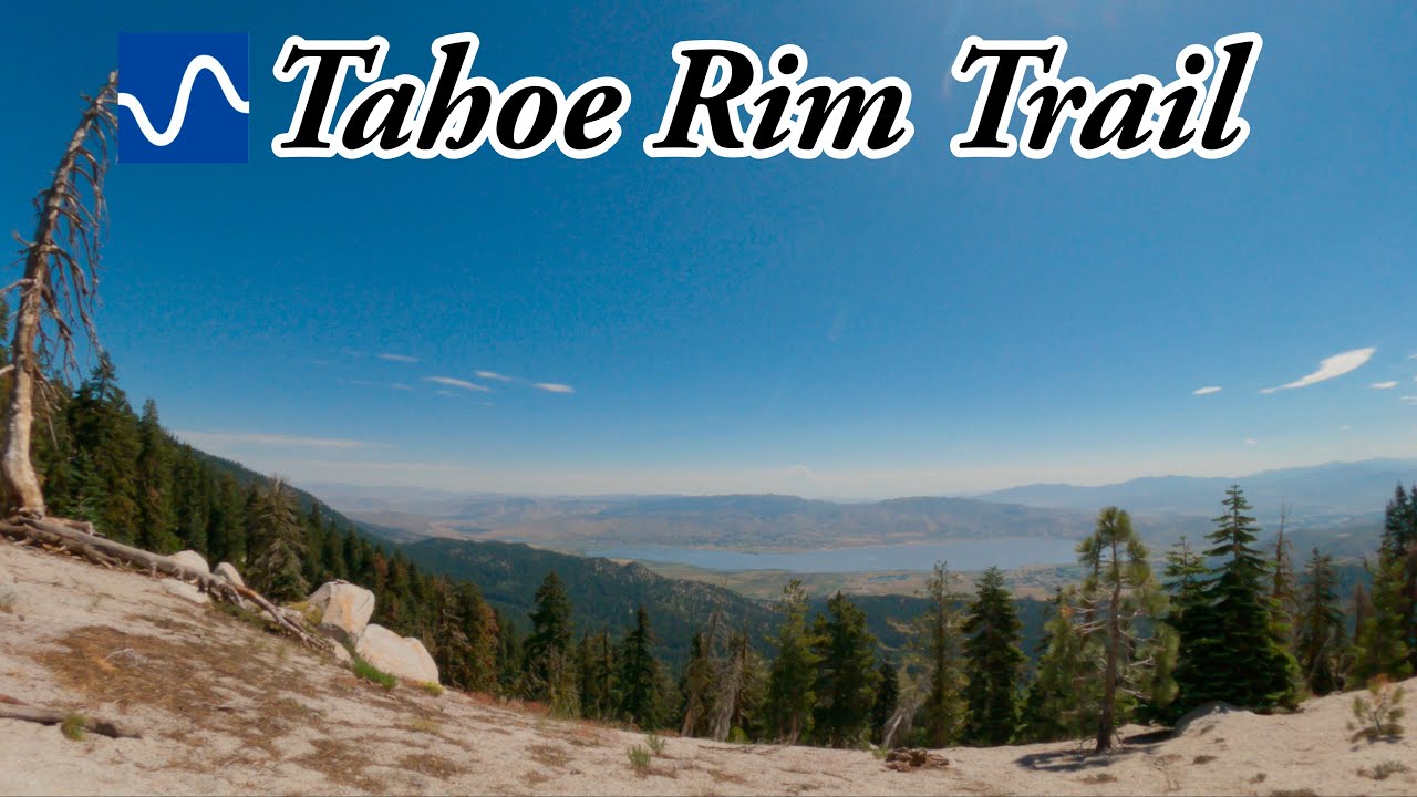 Best MTB trail in Incline Village, NV - Tahoe Rim Trail
