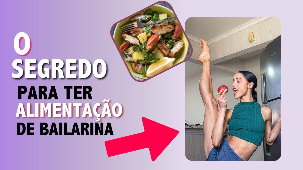 O que eu como no dia a dia como Bailarina e Atleta ! Alimentação saudável !