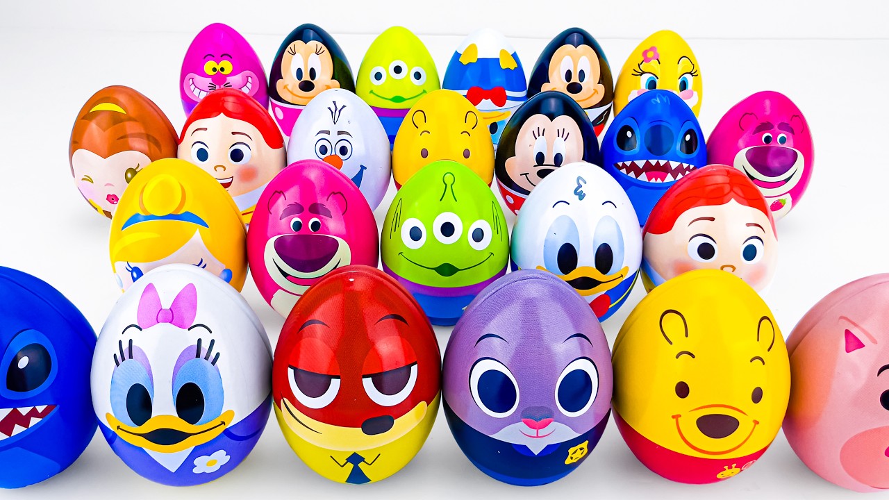 ASMR DISNEY Mickey SQUISHY Mystery Toys UNBOXING | NO TALKING