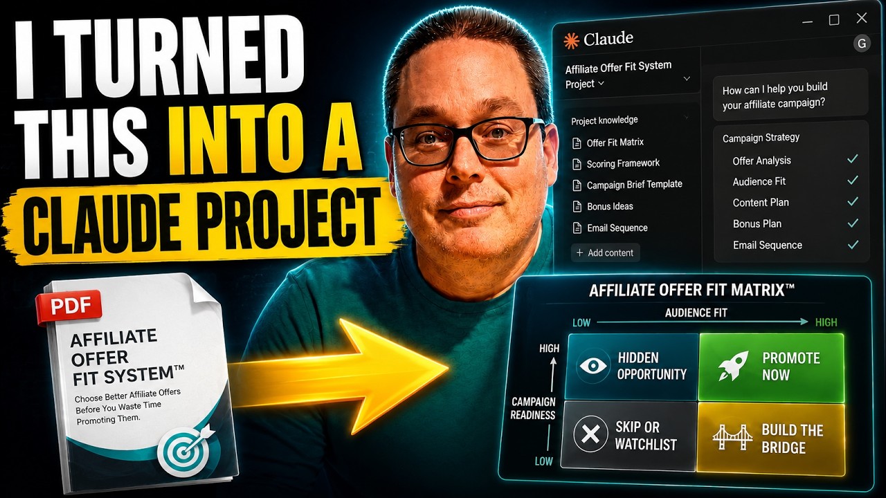 Как использовать систему Affiliate Offer Fit PLR в проекте Claude для заработка в интернете