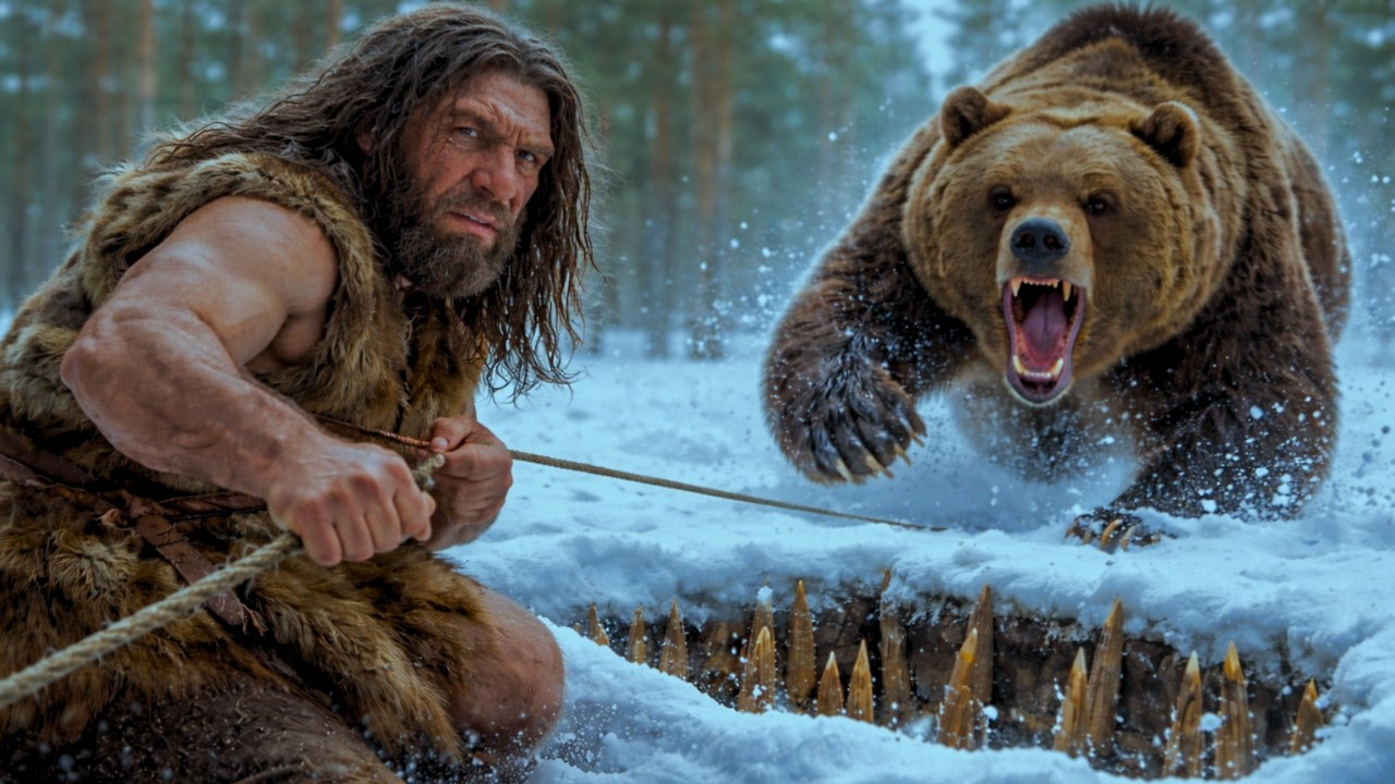 Can an Early Human Outsmart a Deadly Predator