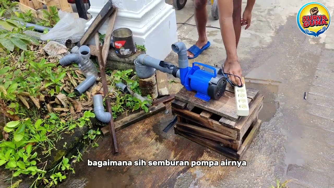 pompa air modifikasi jet 175 pipa 1.5 dim hemat listrik untuk kolam ikan | Bpk wahyu hidayat