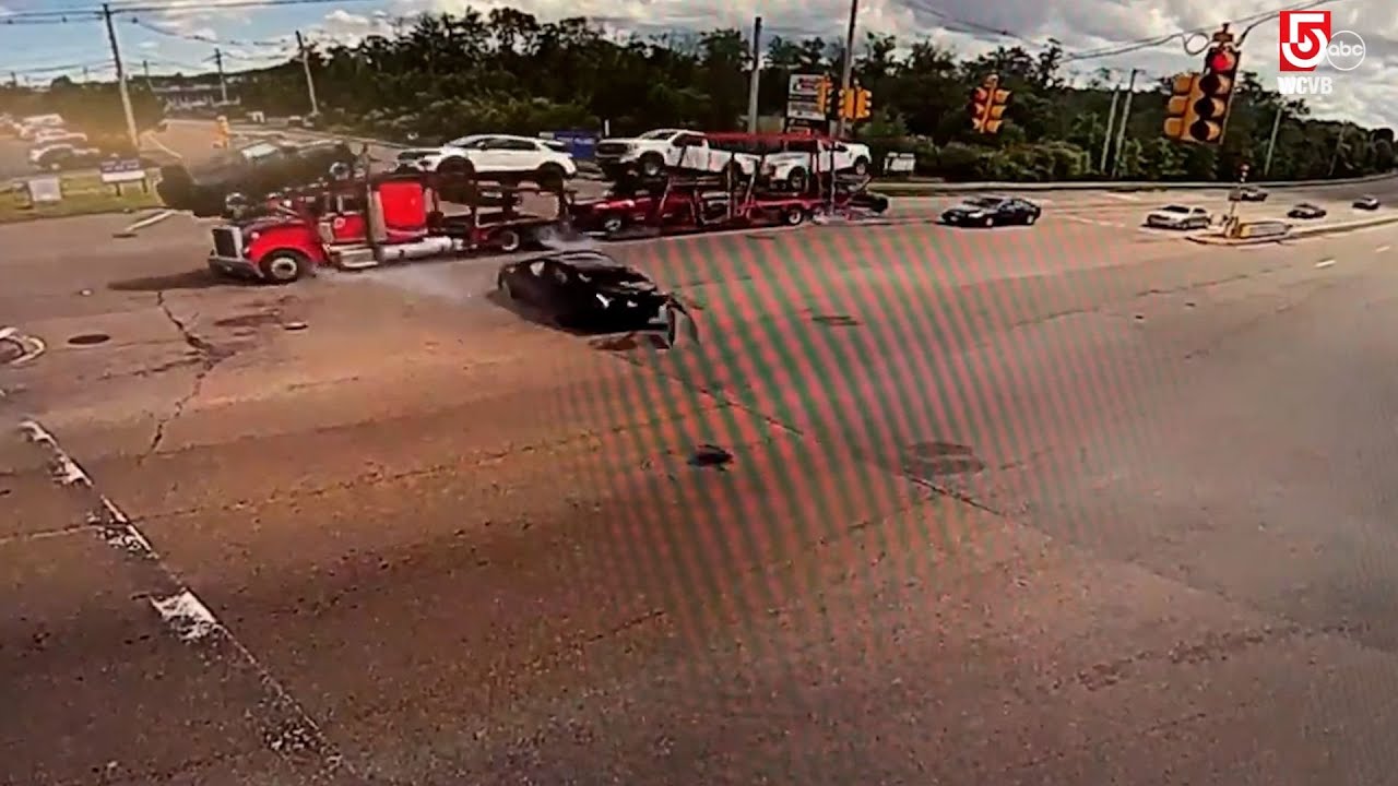 Norwood police chief on crash involving car carrier