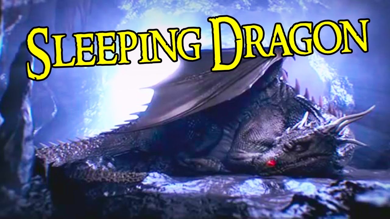 Sleeping Dragon Sounds | Dragon Sleeping In A Cave | Relaxing Fantasy Sounds