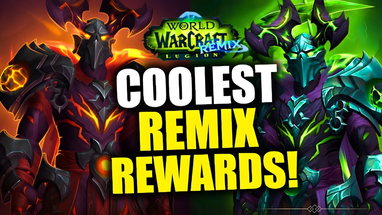 Самые захватывающие награды в Legion Remix и как их получить! Маунты, трансмогрификации | Руковод...