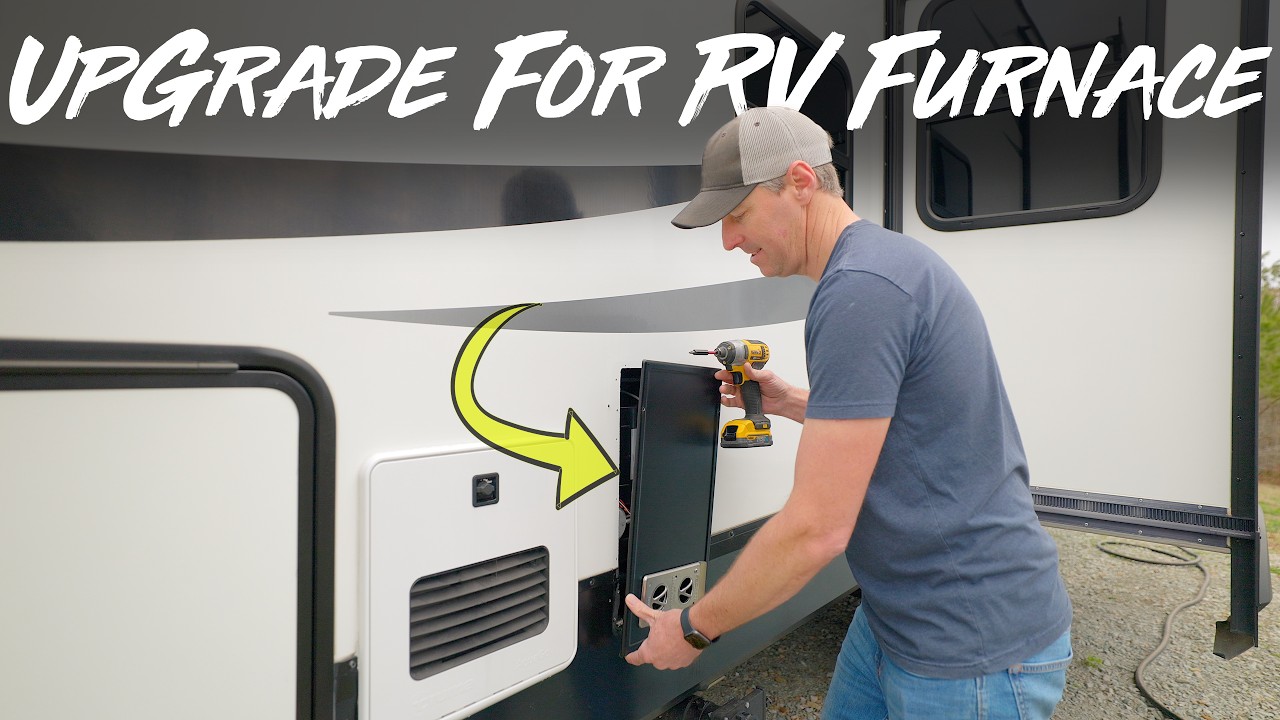 RV Furnace Upgrade! Fogatti RV Furnace Install.