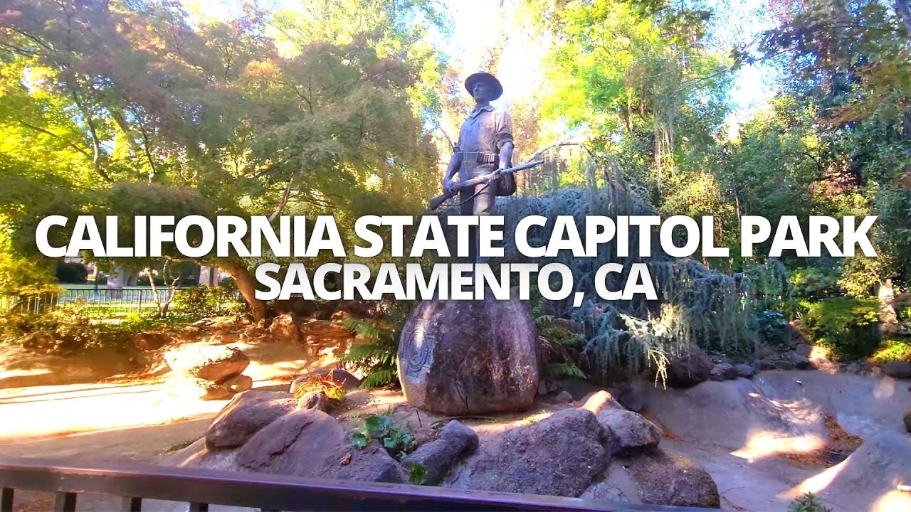 Exploring Capitol Park in Sacramento, California USA Walking Tour #capitolpark #sacramento