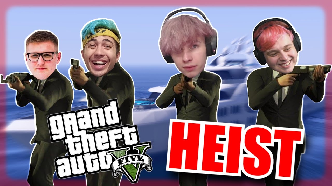 4 BLBCI SE SNAŽÍ VYKRÁST JACHTU!!!|GTA V:HEIST/w @Morryeej, @Cuky2222 a @DejvikGOD |