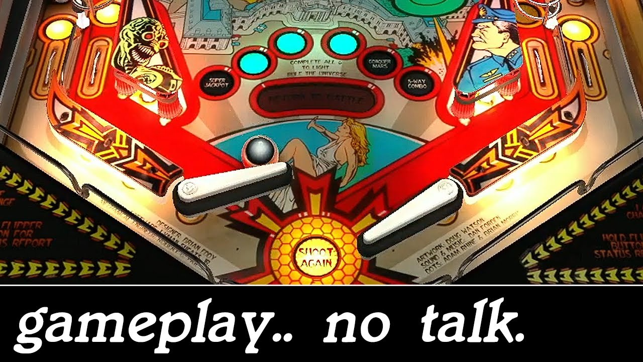 Longplay - Attack From Mars (The Pinball Arcade) - Rule The Universe!