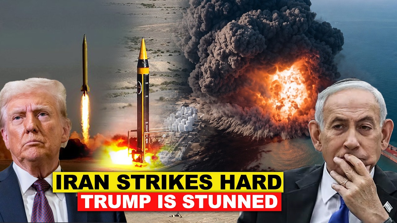Chaos in Tel Aviv as Israelis FLEE IN MILLIONS as Iran retaliates - OPTM