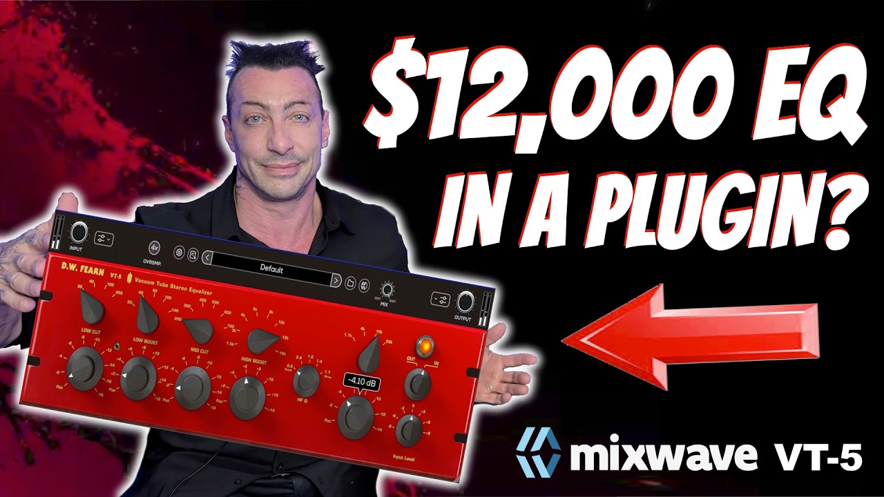 Ламповый эквалайзер за 12 000 долларов США в плагине?! 🤯 Mixwave DW FEARN VT-5